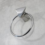 Towel Ring w/ Sky Design (shown in polished chrome)